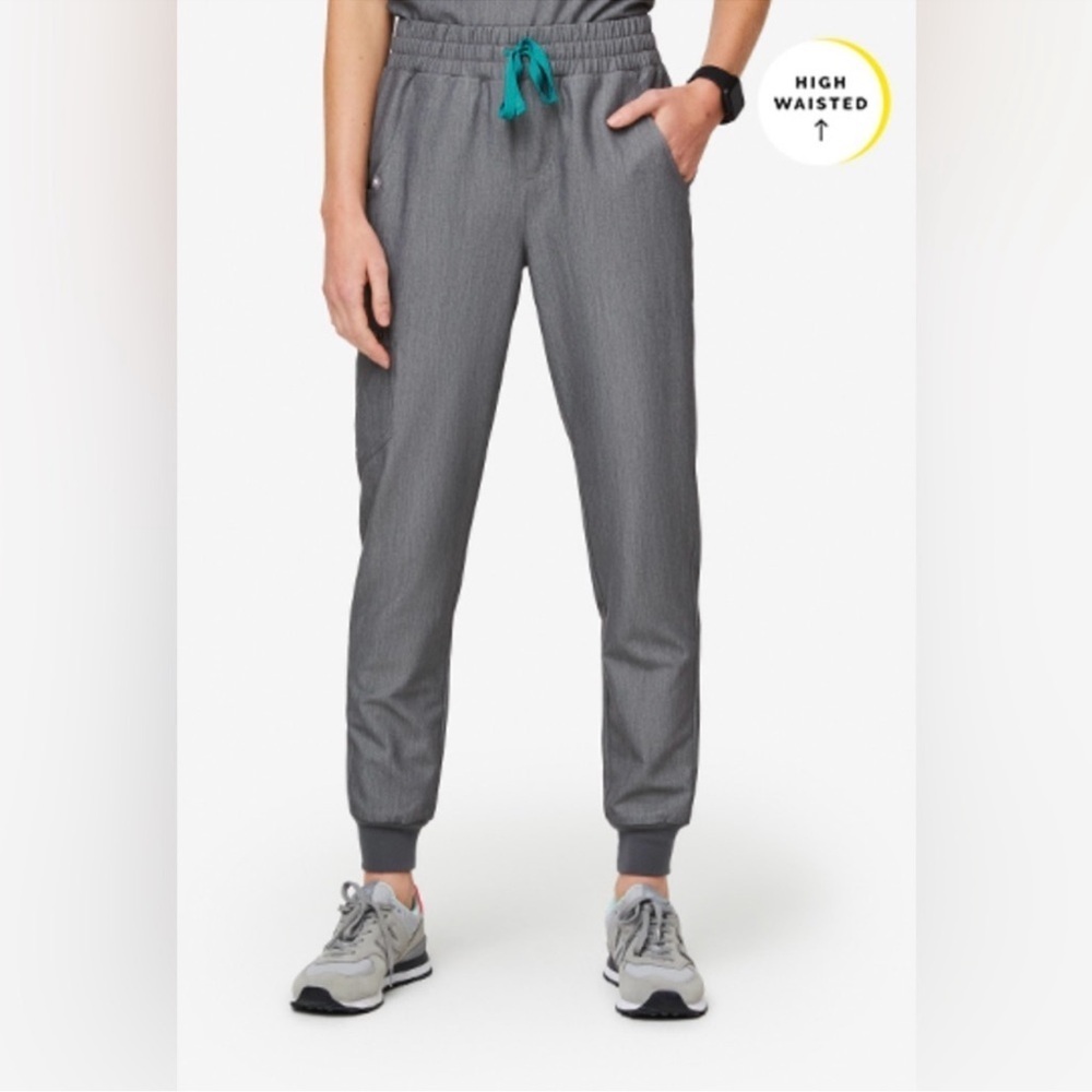 Figs Zamora High Waisted petite pants